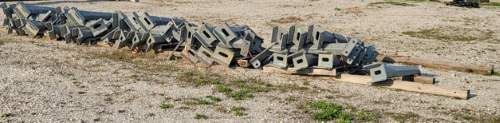 Lot of Forty-six (46) 3' Davit Arms (9900047775)